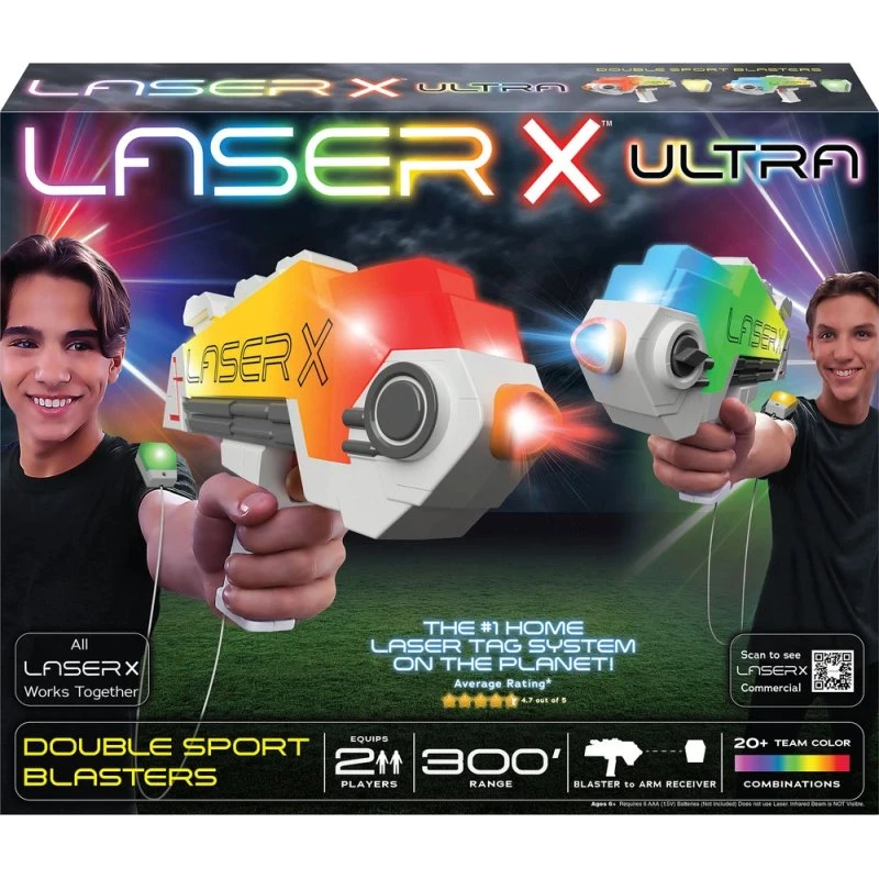 Laser X Ultra Double Sport Blasters - 2 stk