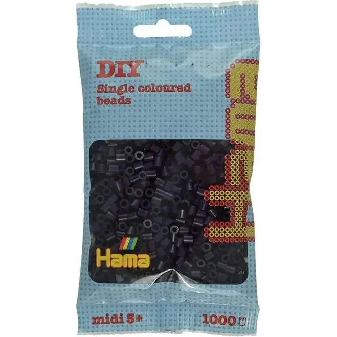 Hama Midi Perler 1000 stk – Aubergine