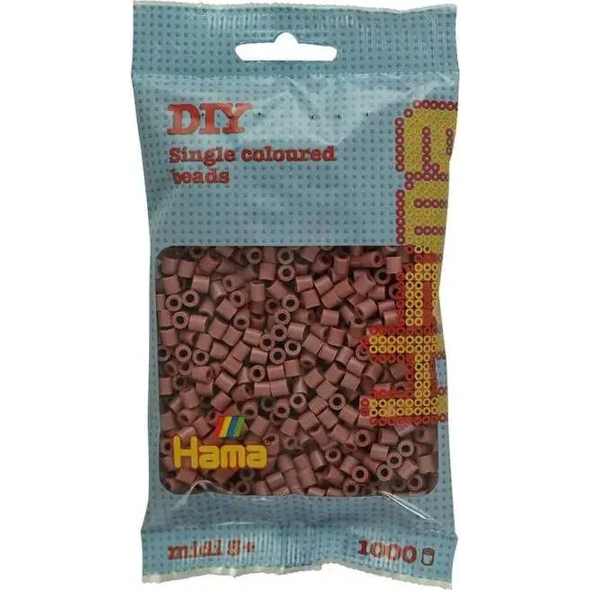 Hama Midi perler 1000 stk – Mørk Blush