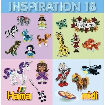 Hama Inspiration 18 Midi - Inspirationshæfte (56 sider)