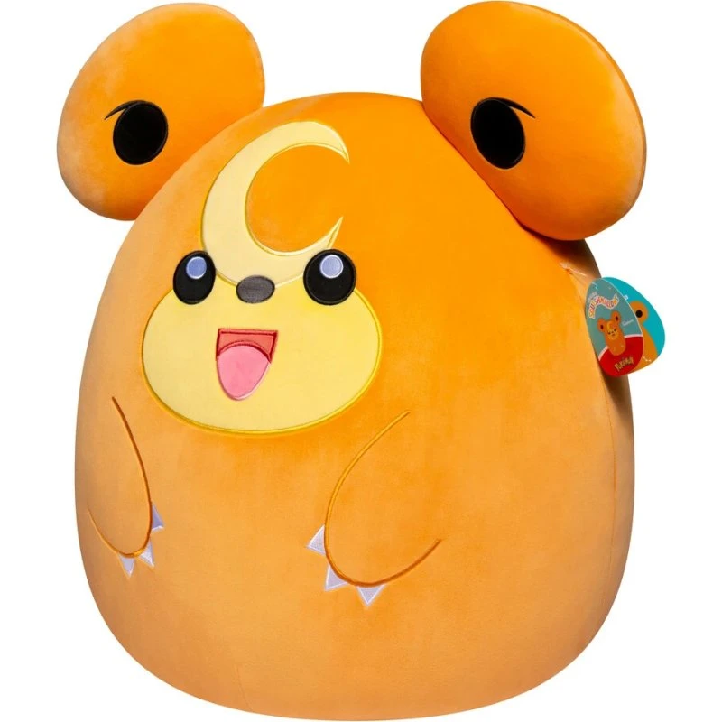 Squishmallows Pokémon Teddiursa 35 cm - Blød plys bamse