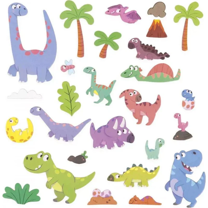 Janod Magneti'Stories Dinosaurer – 30 magneter