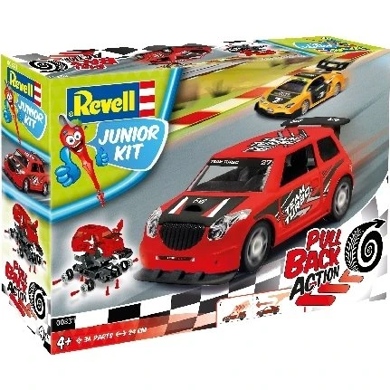 Revell Junior Kit Pull Back Rallybil 1:20 – Rød