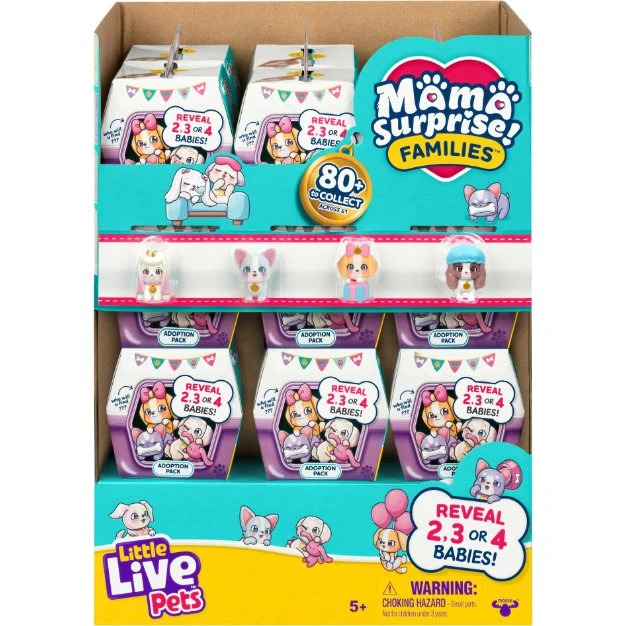 Little Live Pets Mama Surprise Families - Hvalpeadoption