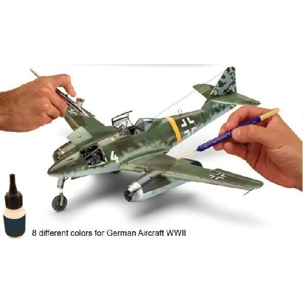 German Aircraft WWII - Modelmalesæt 8x17 ml