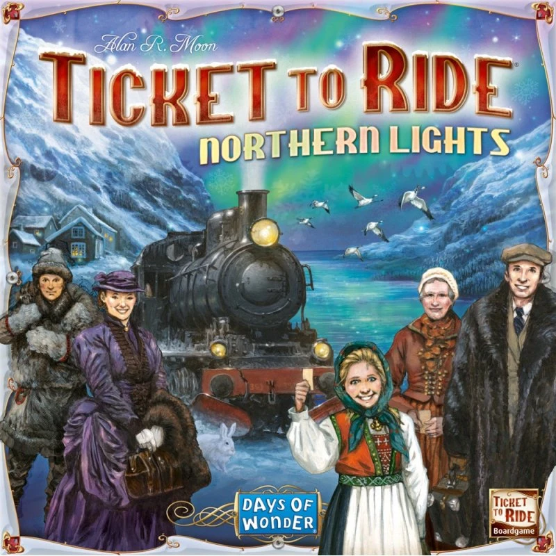 Ticket to Ride: Northern Lights (Nordisk udgave)