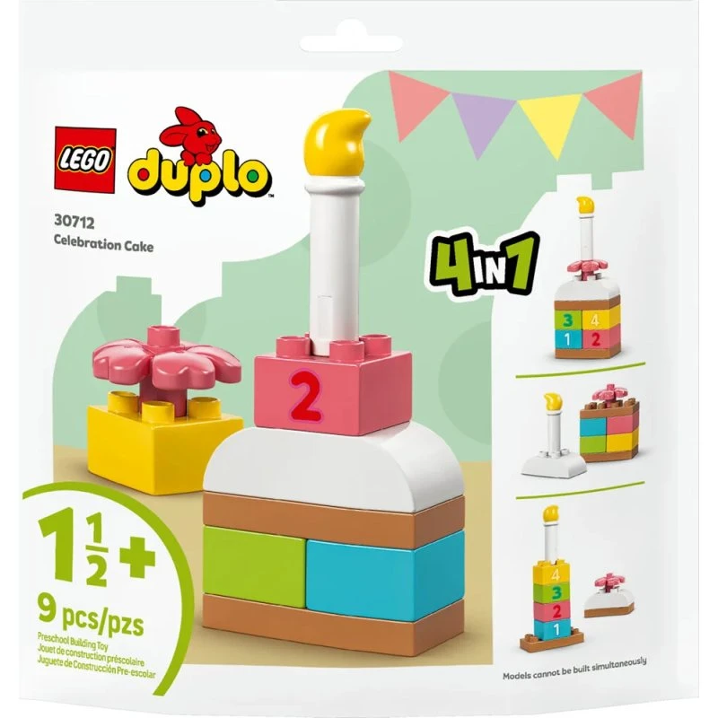 LEGO DUPLO 30712 Festlig Kage – 9 dele (1½+ år)