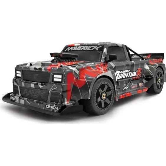 Maverick QuantumR Race Truck Karrosseri – Sort/Rød