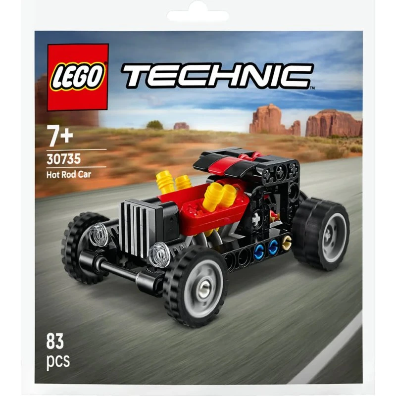 LEGO Technic 30735 Hotrod-bil – 83 dele (7+)