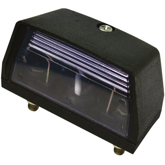 Carpoint Nummerpladelygte E-godkendt 72 mm, sort