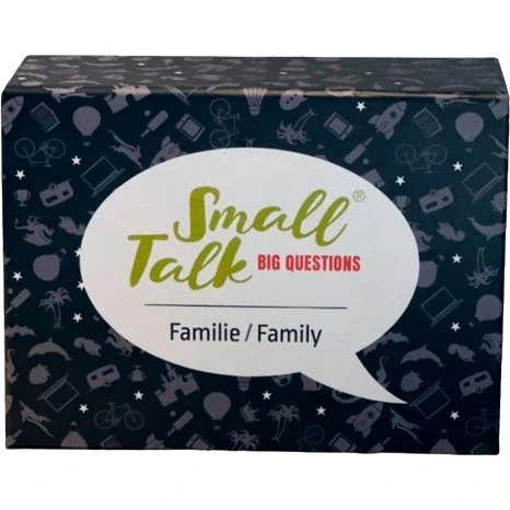Small Talk - Big Questions (Blå) familie-/samtalespil