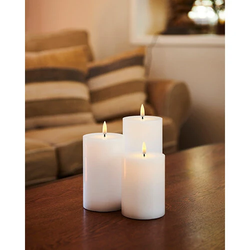 Sirius Sille Genopladelig sæt 3 stk Ø7,5 x 10/12,5/15 cm