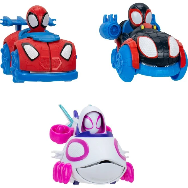 Spidey Web Zoomers køretøj med Web Dart (ass.)