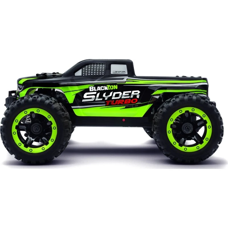 BlackZon Slyder MT Turbo 1:16 4WD 2S Brushless - Grøn