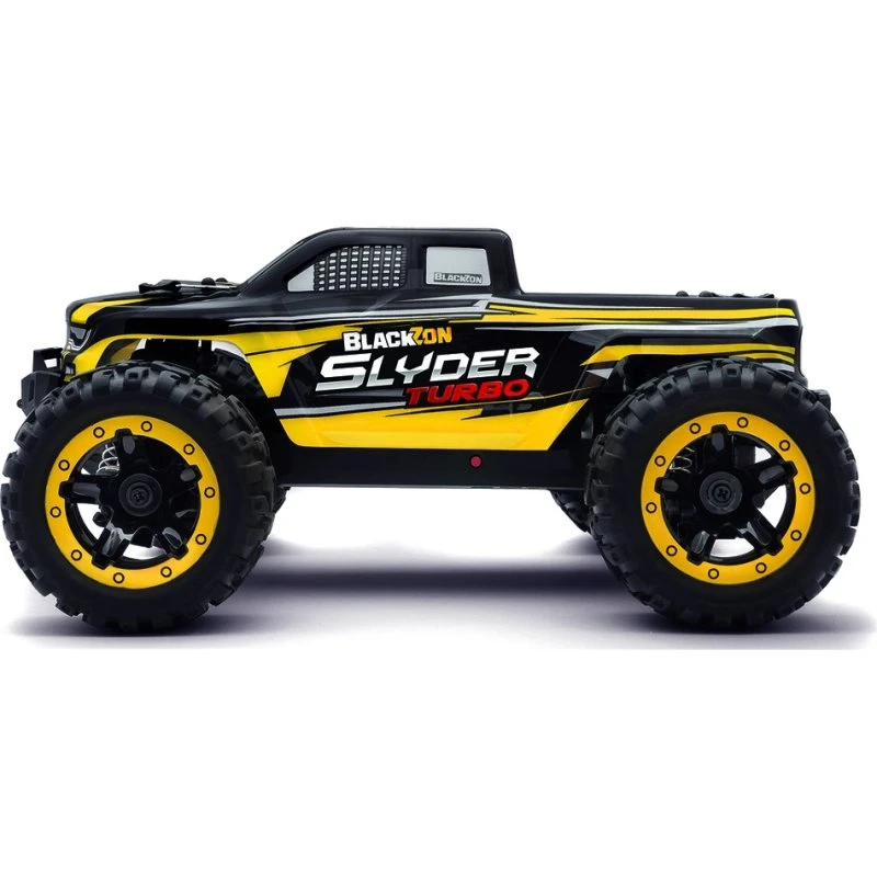 BlackZon Slyder MT Turbo 1:16 4WD Brushless – Gul