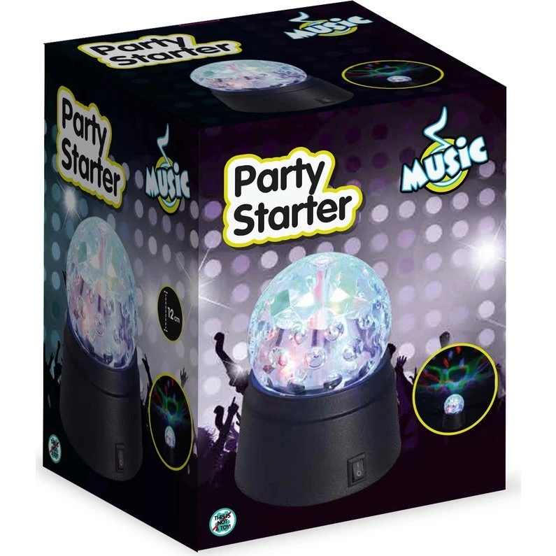 Mini Diskokugle med LED – Music Party Starter