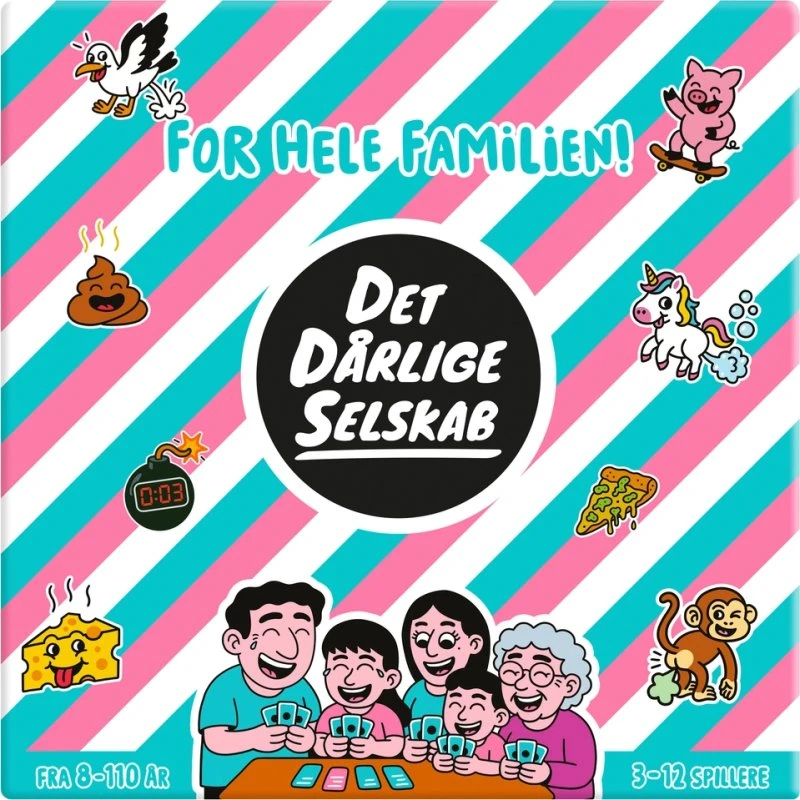 Det Dårlige Selskab – Familieudgave (350 kort)