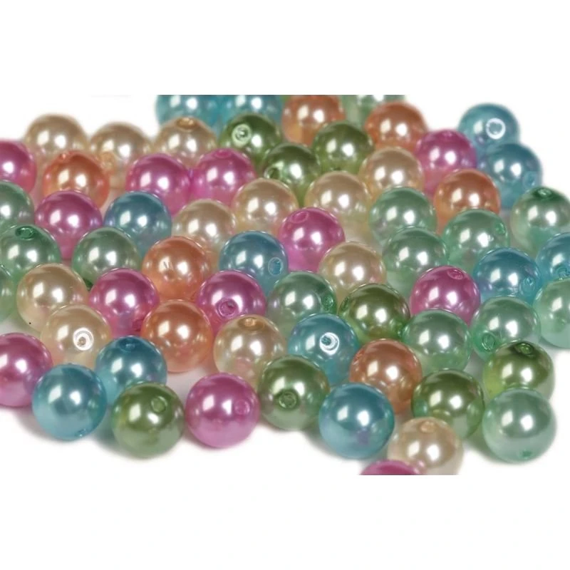 Pearl'n Fun Perlemor Mix 10 mm - 125 g bøtte