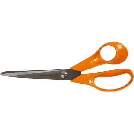 Fiskars Universalsaks 21 cm Højre – Orange