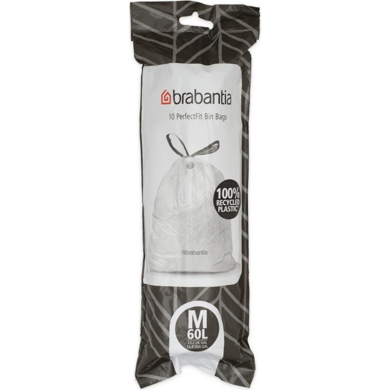 Brabantia PerfectFit affaldsposer 60 L - 10 stk