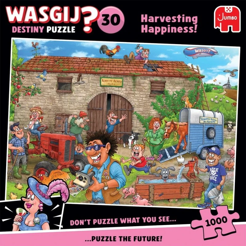 Wasgij Destiny 30 – Harvesting Happiness! 1000 brikker
