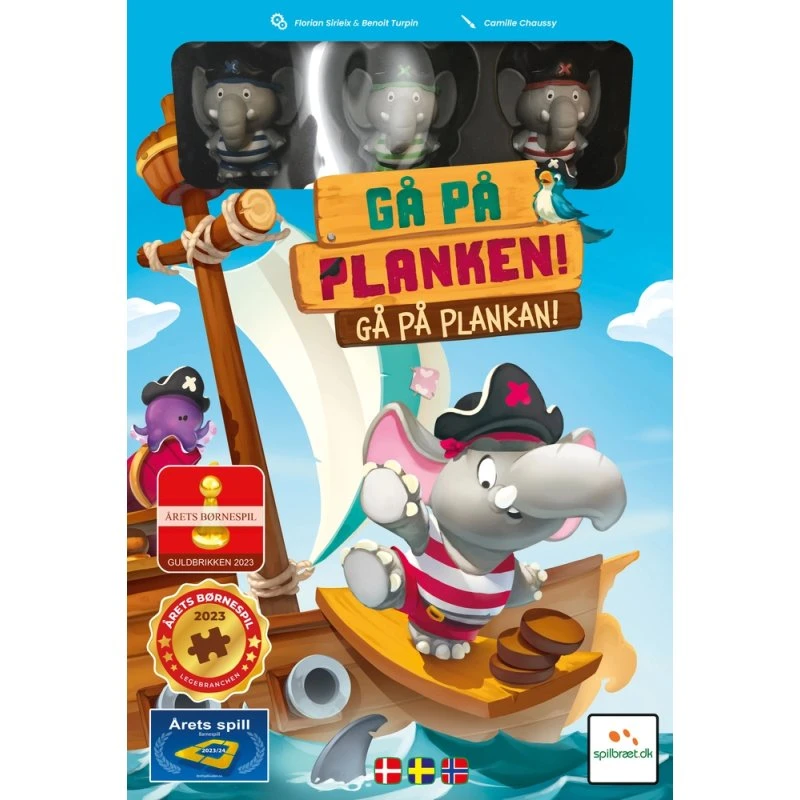 Gå på Planken! – Pirat børnespil (2-4 spillere)
