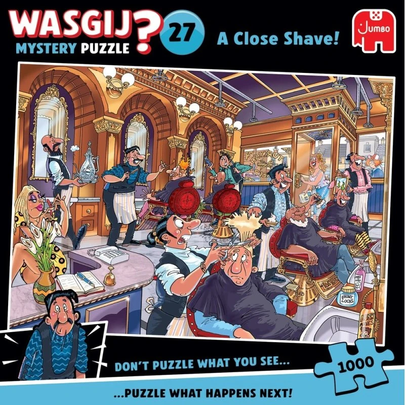 Wasgij Mystery 27 – A Close Shave, 1000 brikker