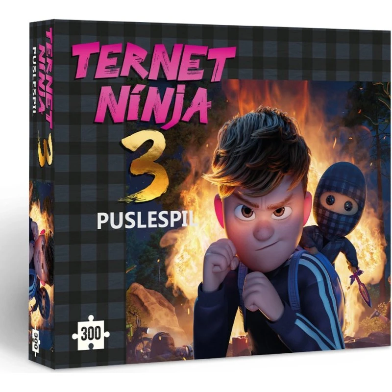 Ternet Ninja 3 - Puslespil 300 brikker (27,5x41 cm)