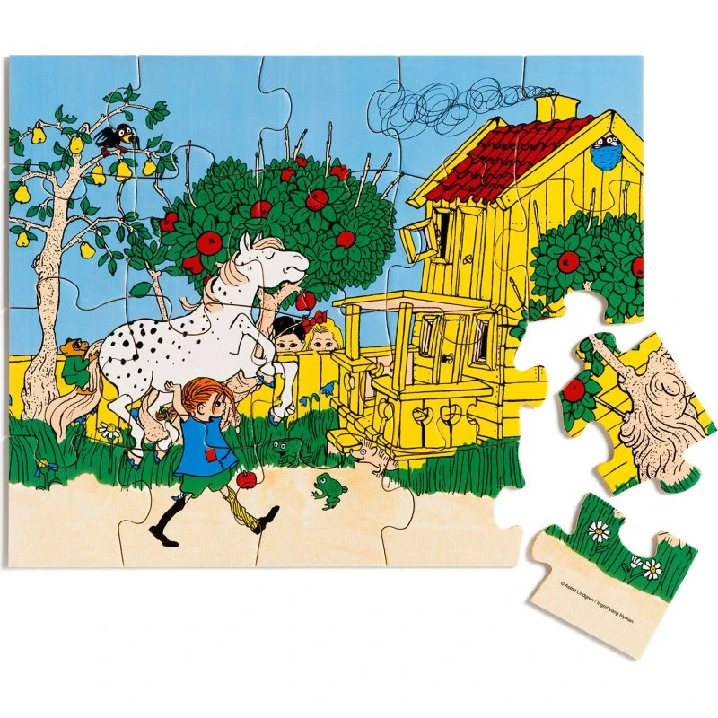 Pippi træpuslespil 20 brikker – Micki