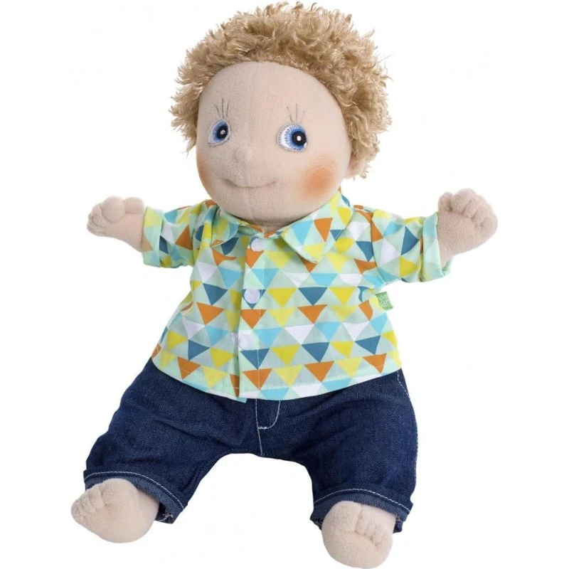 Rubens Kids Oliver dukke 36 cm – blød multikulturel baby