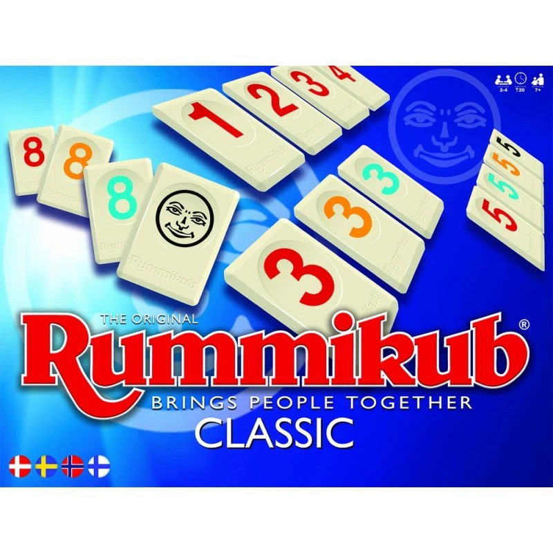 Rummikub Classic – Klassisk familiespil (Nordic)