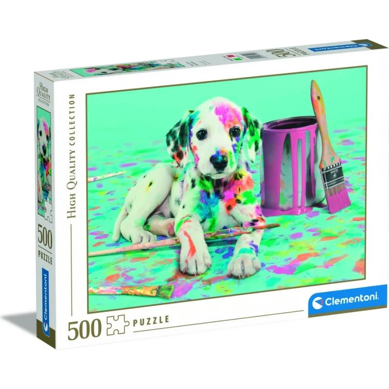 Clementoni Puslespil The Funny Dalmatian - 500 brikker