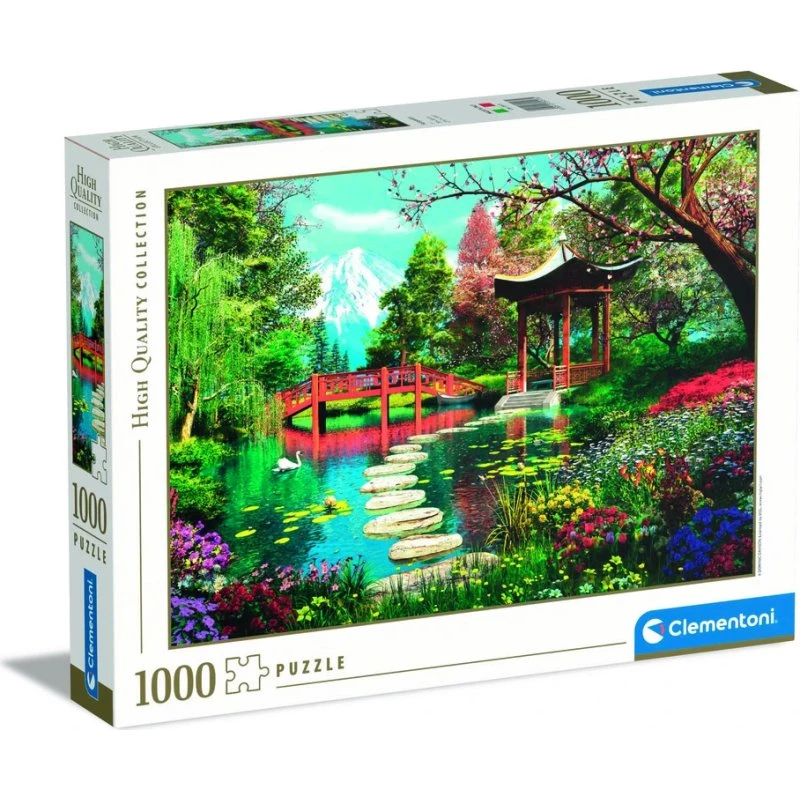 Clementoni Puslespil Gardens of Fuji 1000 brikker