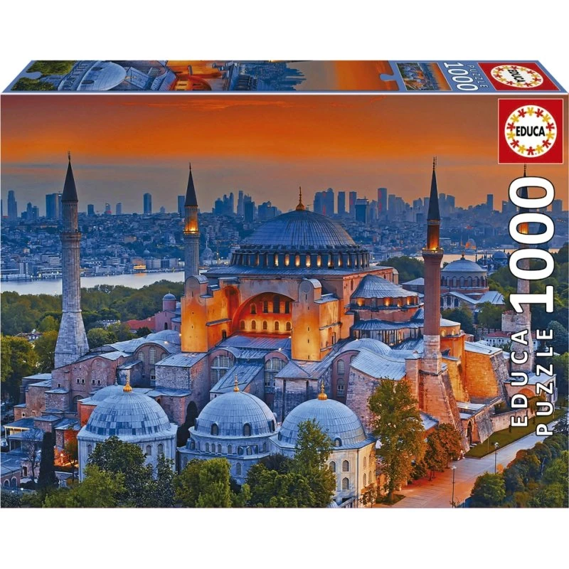 Educa Puslespil Blue Mosque Istanbul 1000 brikker