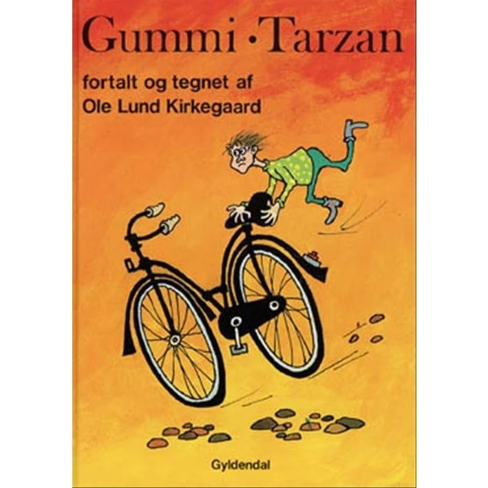 Gummi-Tarzan – Ole Lund Kirkegaard (s/h illustrationer)