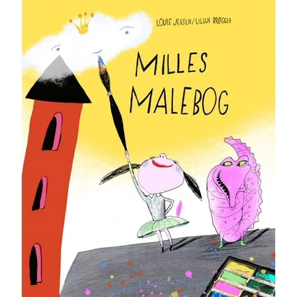 Milles malebog – Louis Jensen (illustr. Lilian Brøgger)