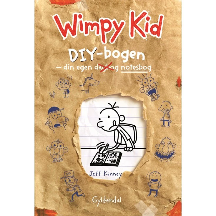 Wimpy Kid - DIY-bogen (Jeff Kinney)