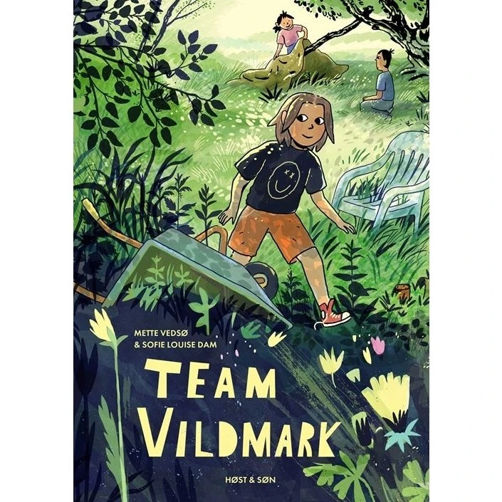 Team Vildmark - tegneserieroman af Mette Vedsø