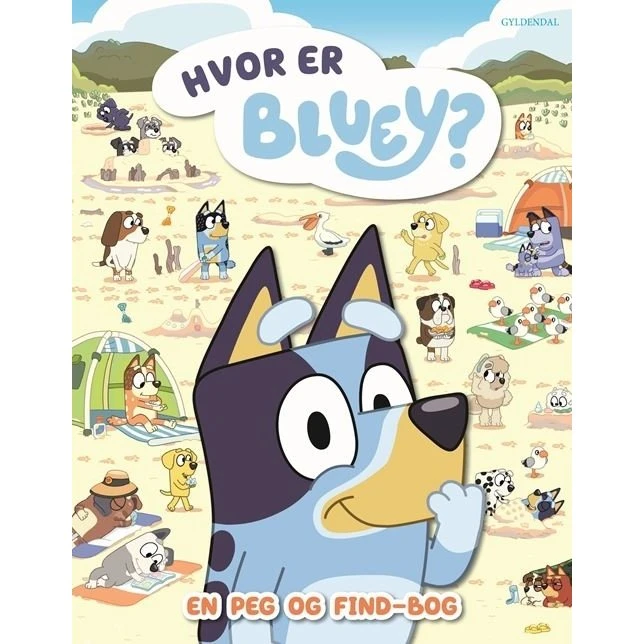 Bluey: Hvor er Bluey? Peg-og-find-bog