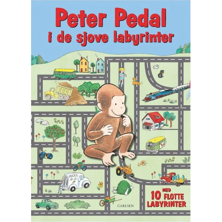Peter Pedal: De sjove labyrinter – Aktivitetsbog