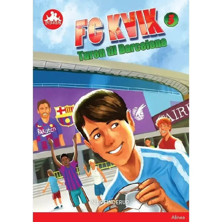 FC Kvik 3: Turen til Barcelona – Rød Læseklub