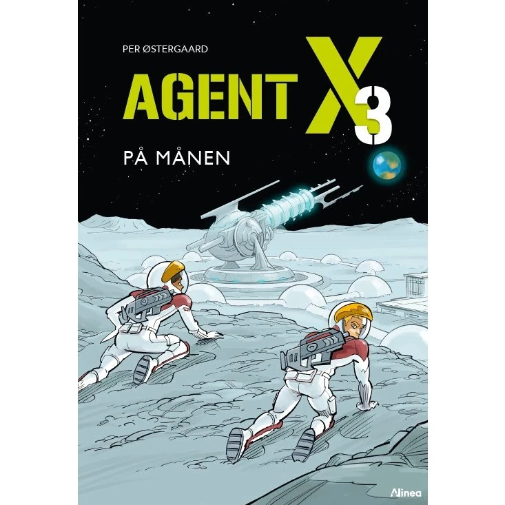 Agent X3: På månen — Blå Læseklub