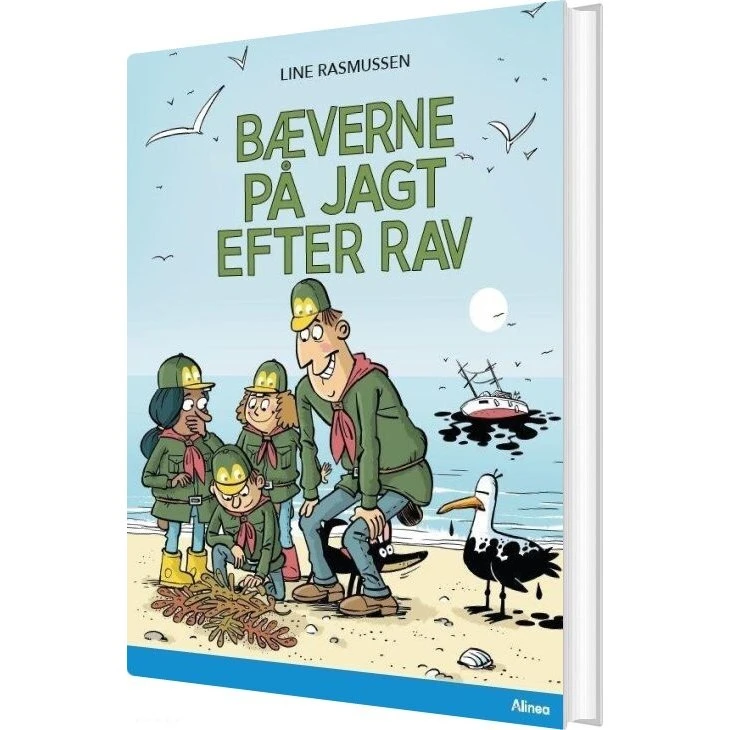 Bæverne på jagt efter rav - Blå Læseklub