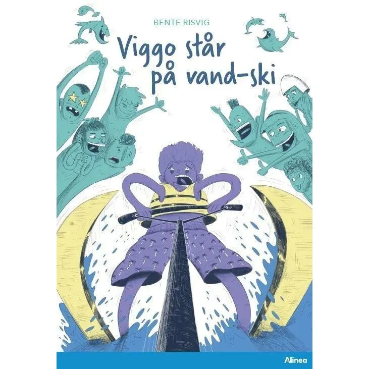 Viggo står på vandski – Blå Læseklub (Bente Risvig)