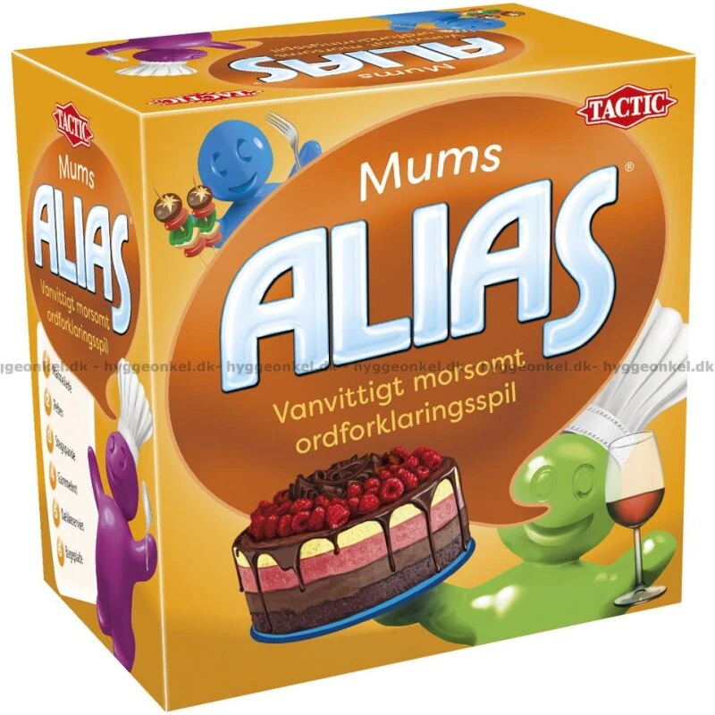 Alias Mums – kompakt ordforklaringsspil