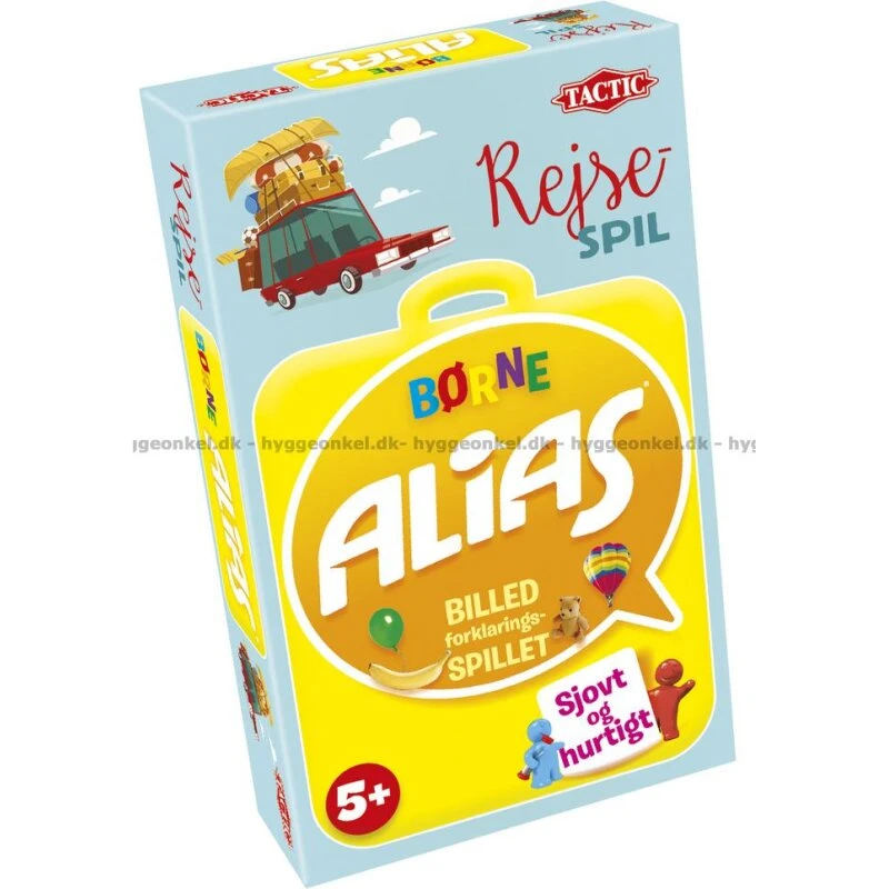 Alias Rejsespil – Børn (5–8 år)