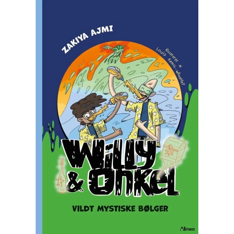 Willy og Onkel – Vildt mystiske bølger (Blå Læseklub)