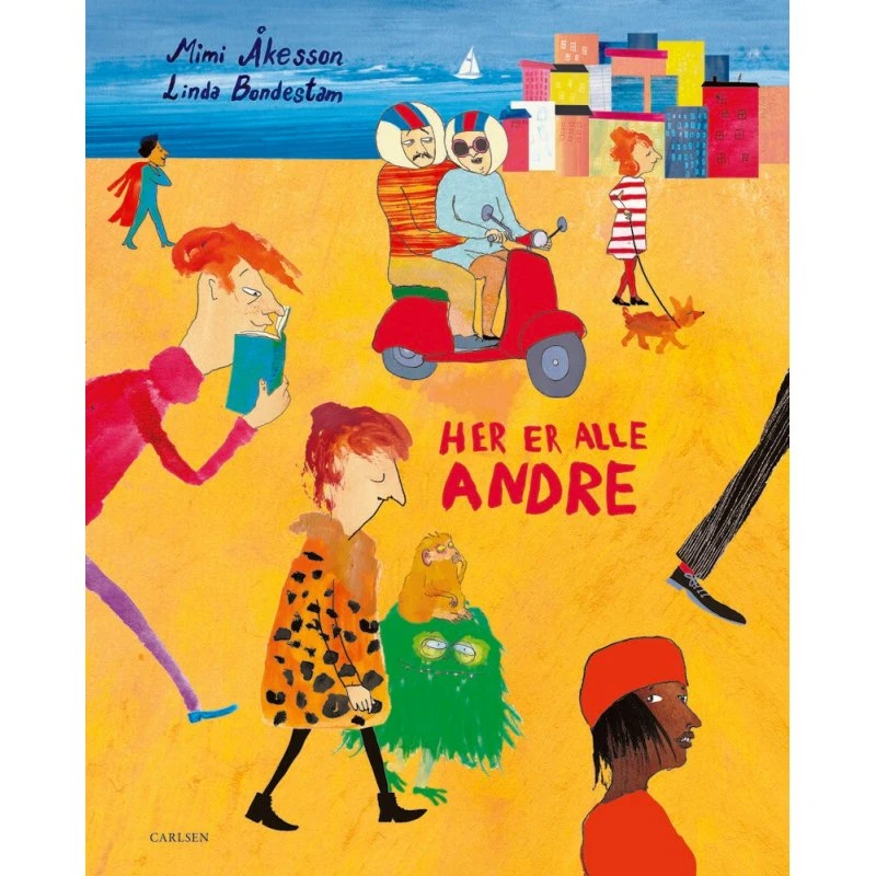 Her er alle andre – billedbog af Mimi Åkesson