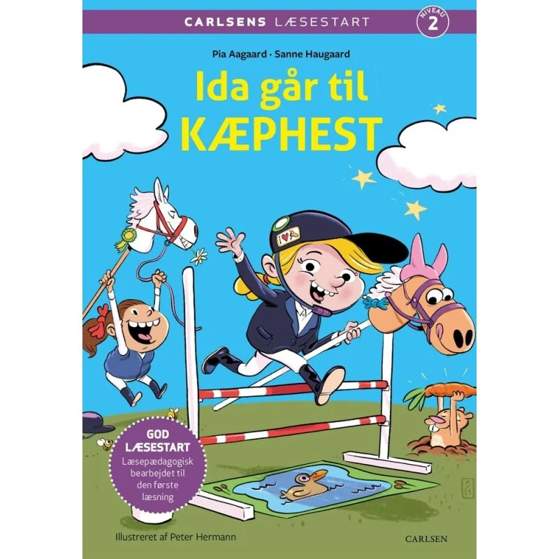 Ida går til kæphest – Carlsens Læsestart (niveau 2)