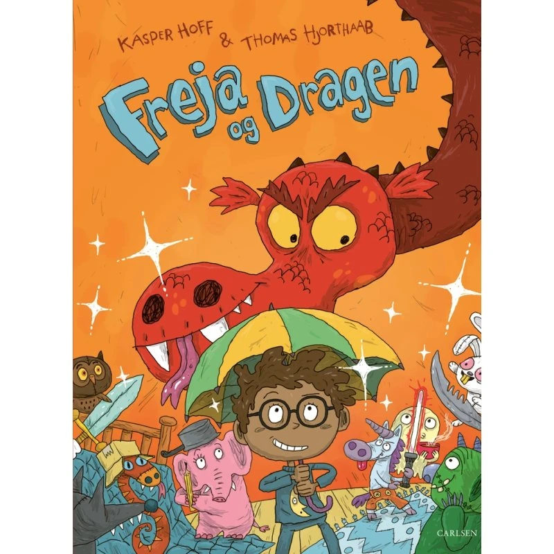 Freja og dragen – børnebog af Kasper Hoff